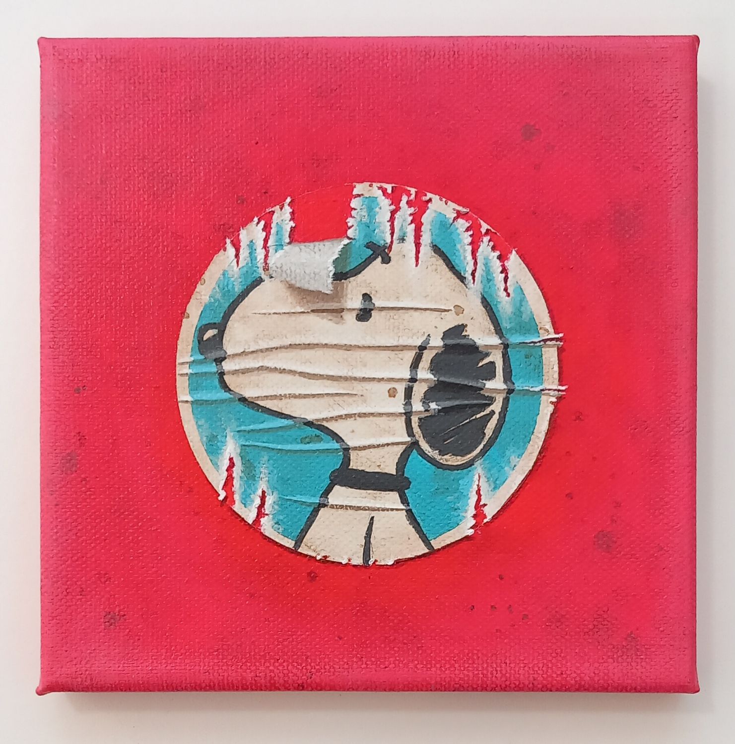 SOMMARIVA - Snoopy rouge