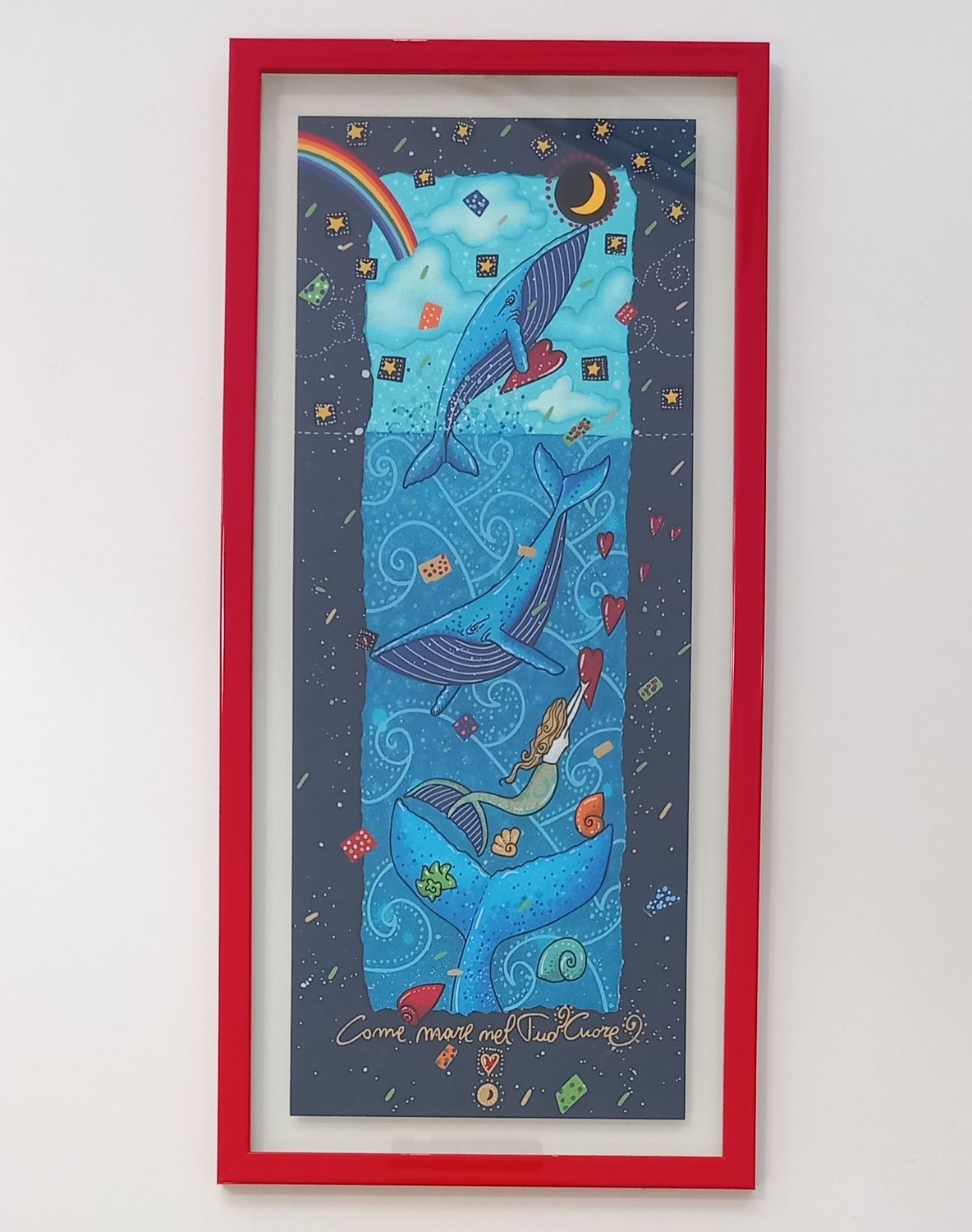 AGOSTINI - Come mare nel tuo cuore - con cornice