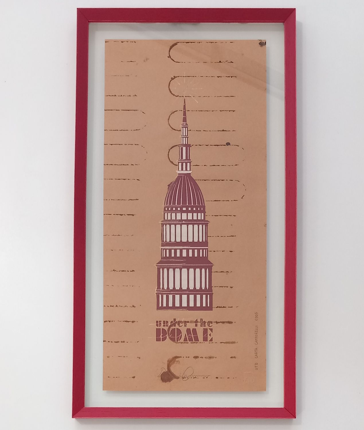 AMOROSO - Under the Dome (Camporelli) - con cornice