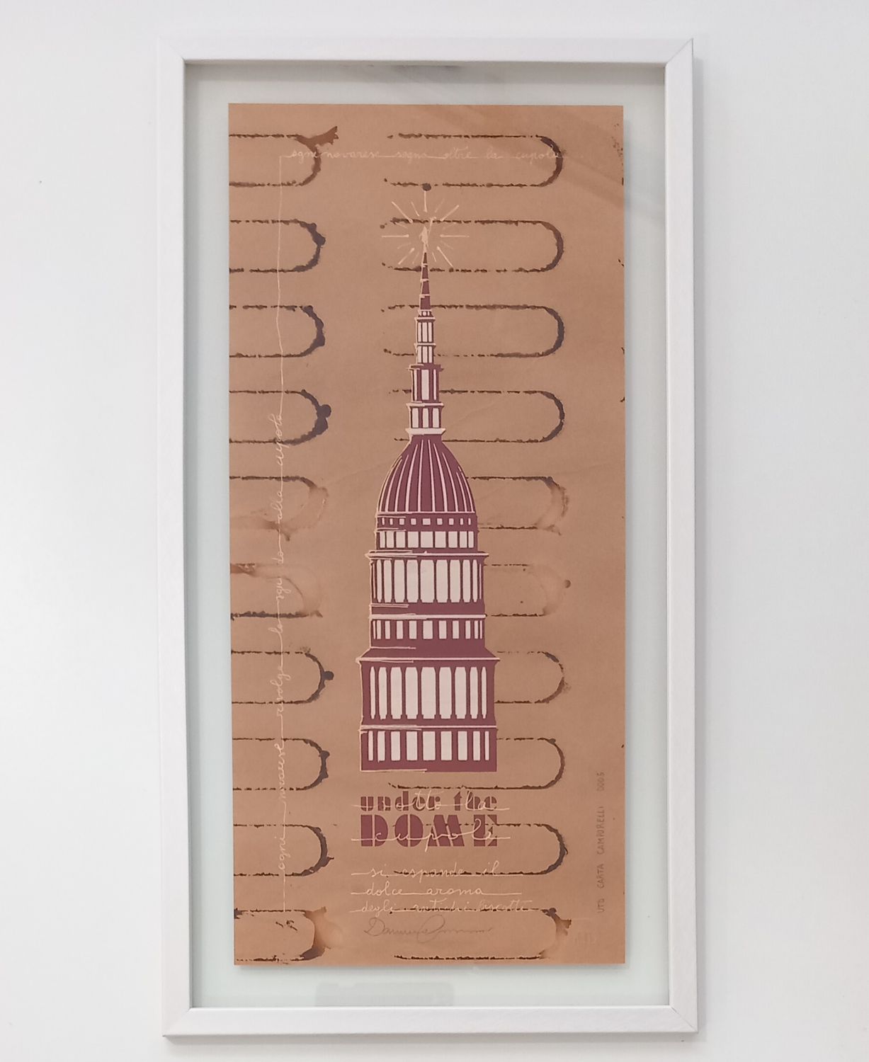 AMOROSO - Under the Dome (Camporelli) - con cornice
