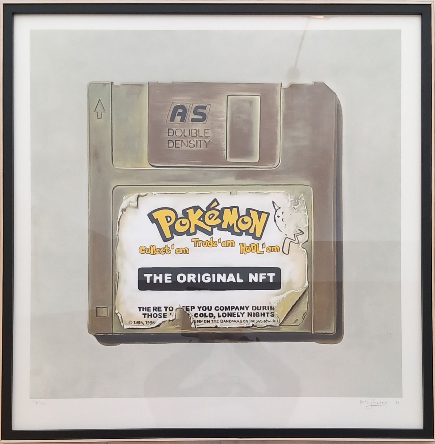ARLO - Pokemon: The Original NFT' - con cornice