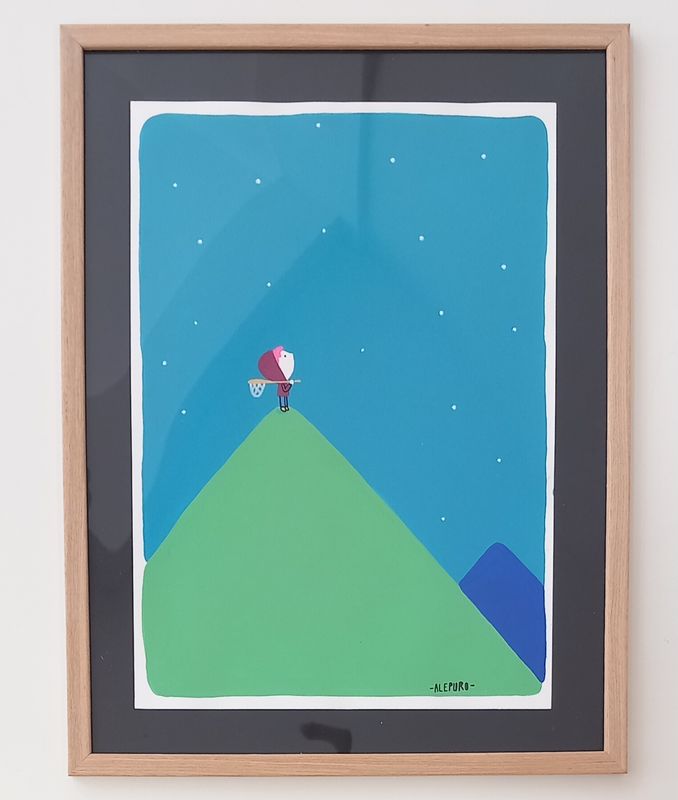 ALEPURO - Quasi - con cornice