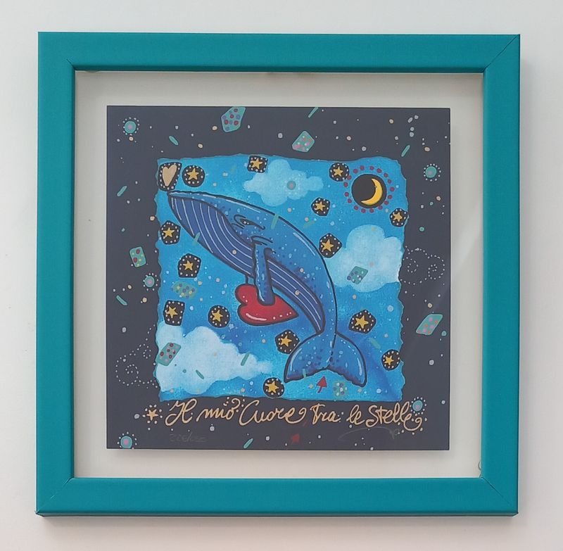 AGOSTINI - Il mio cuore tra le stelle - con cornice