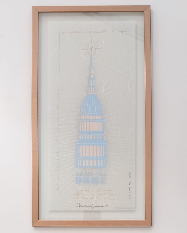 AMOROSO - Under the Dome (Carta riso) - con cornice