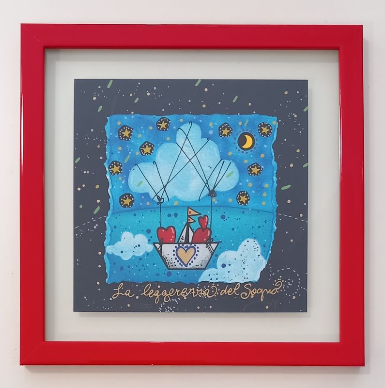 AGOSTINI - La leggerezza del sogno - con cornice
