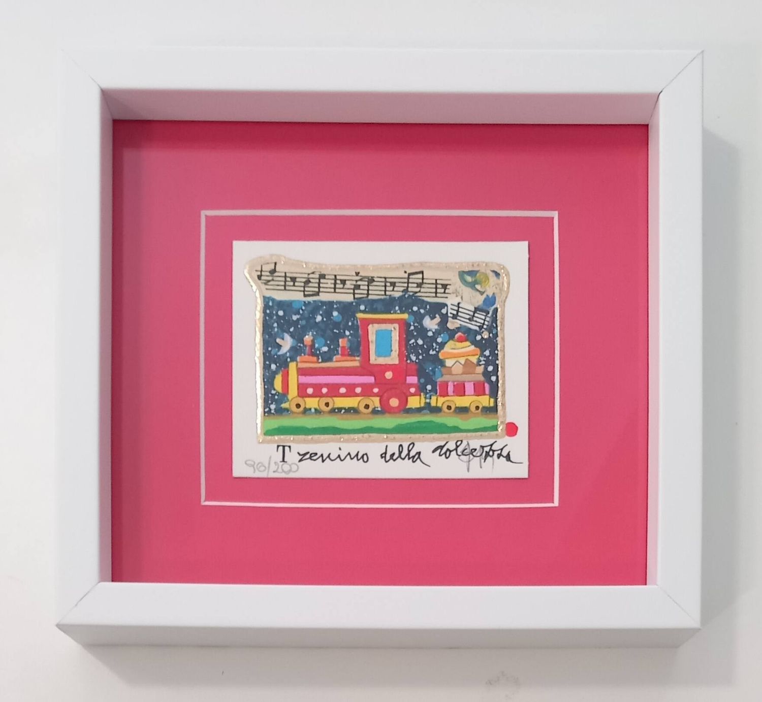 MUSANTE - Trenino della dolcezza - con cornice