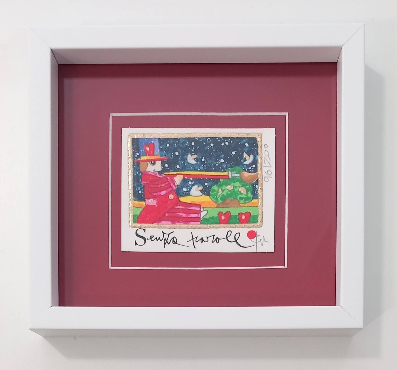 MUSANTE - Senza parole - con cornice