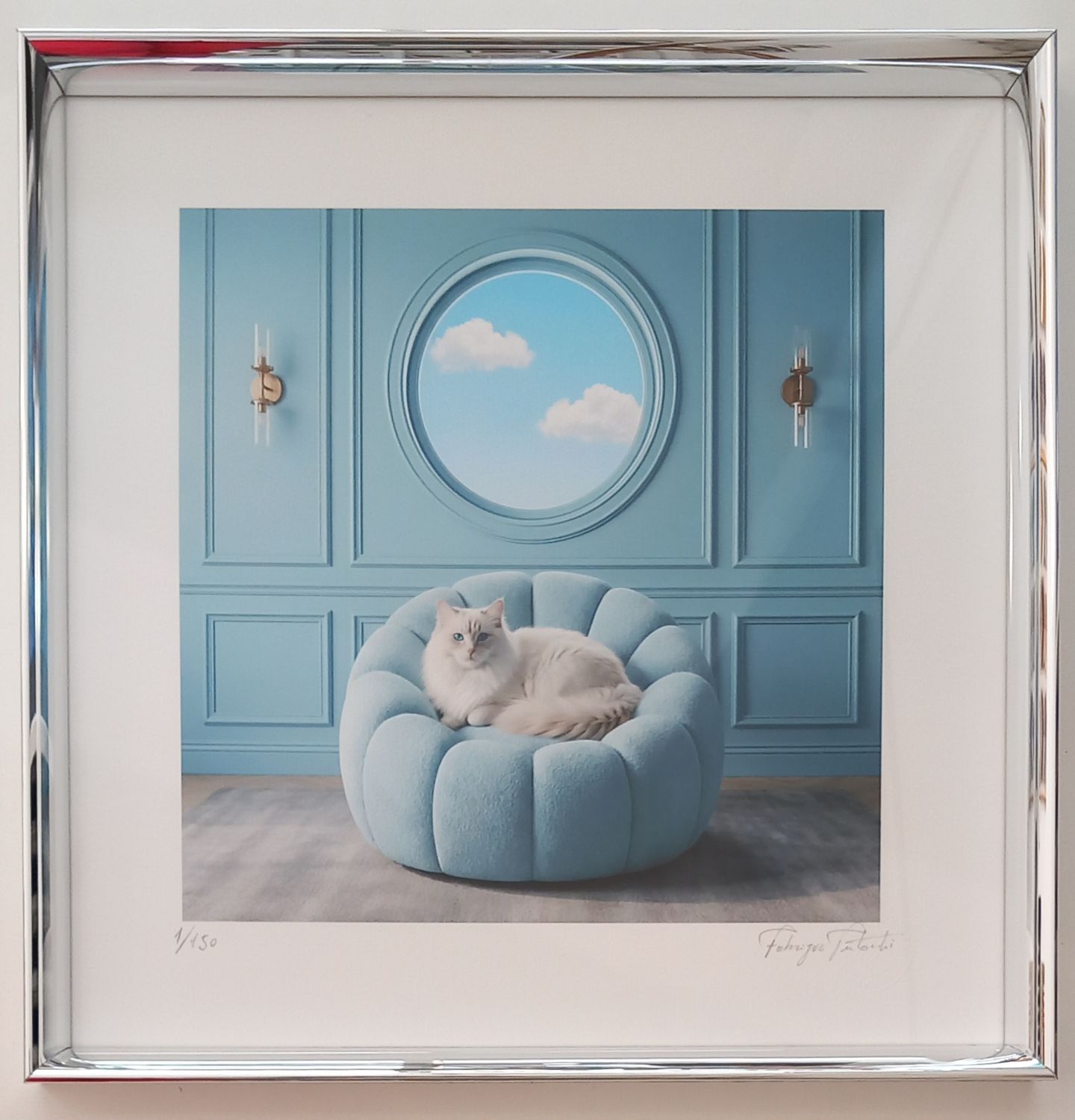INTONTI - Paradiso felino - con cornice