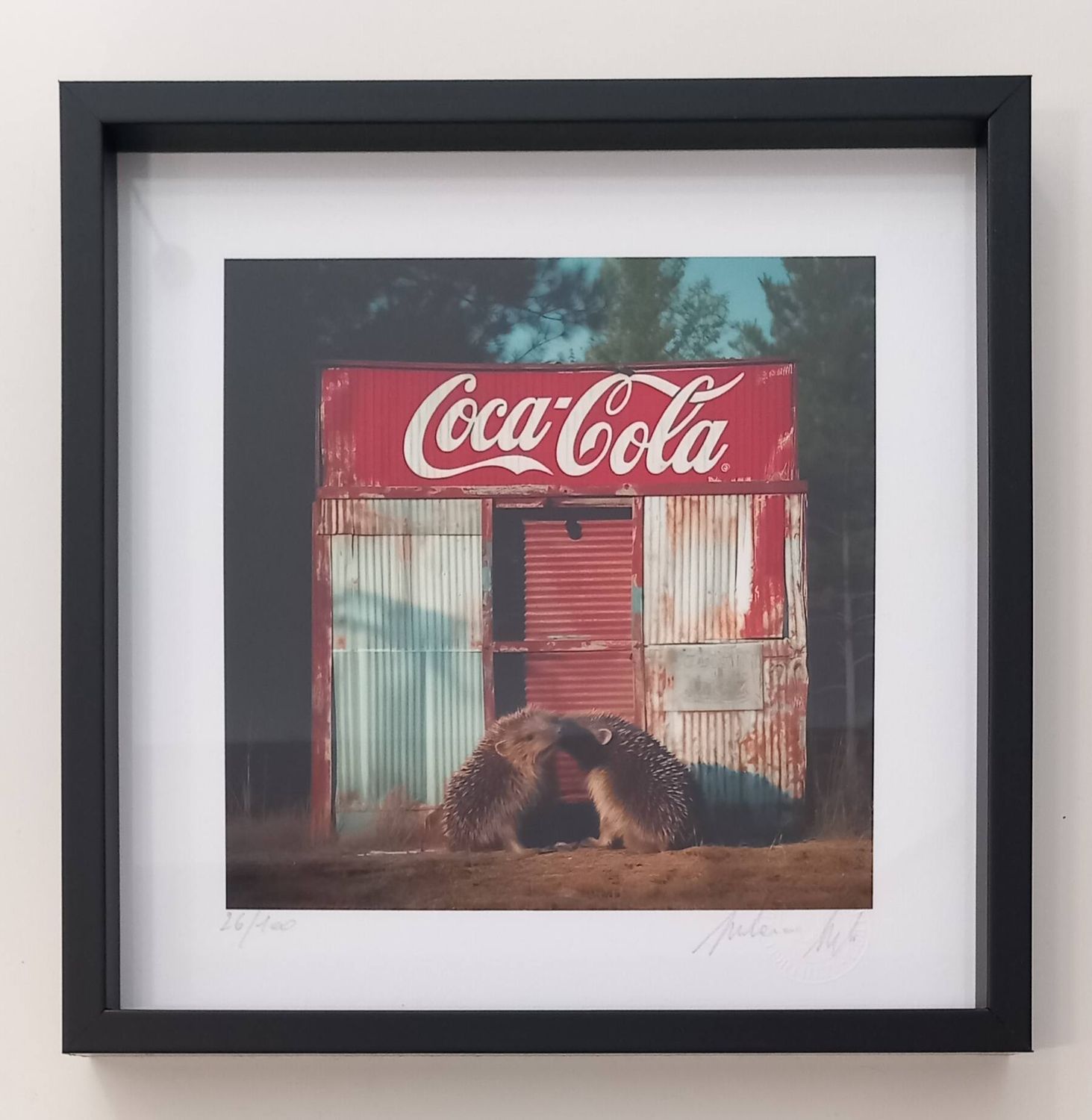 LUGLI - Coca cola love - con cornice