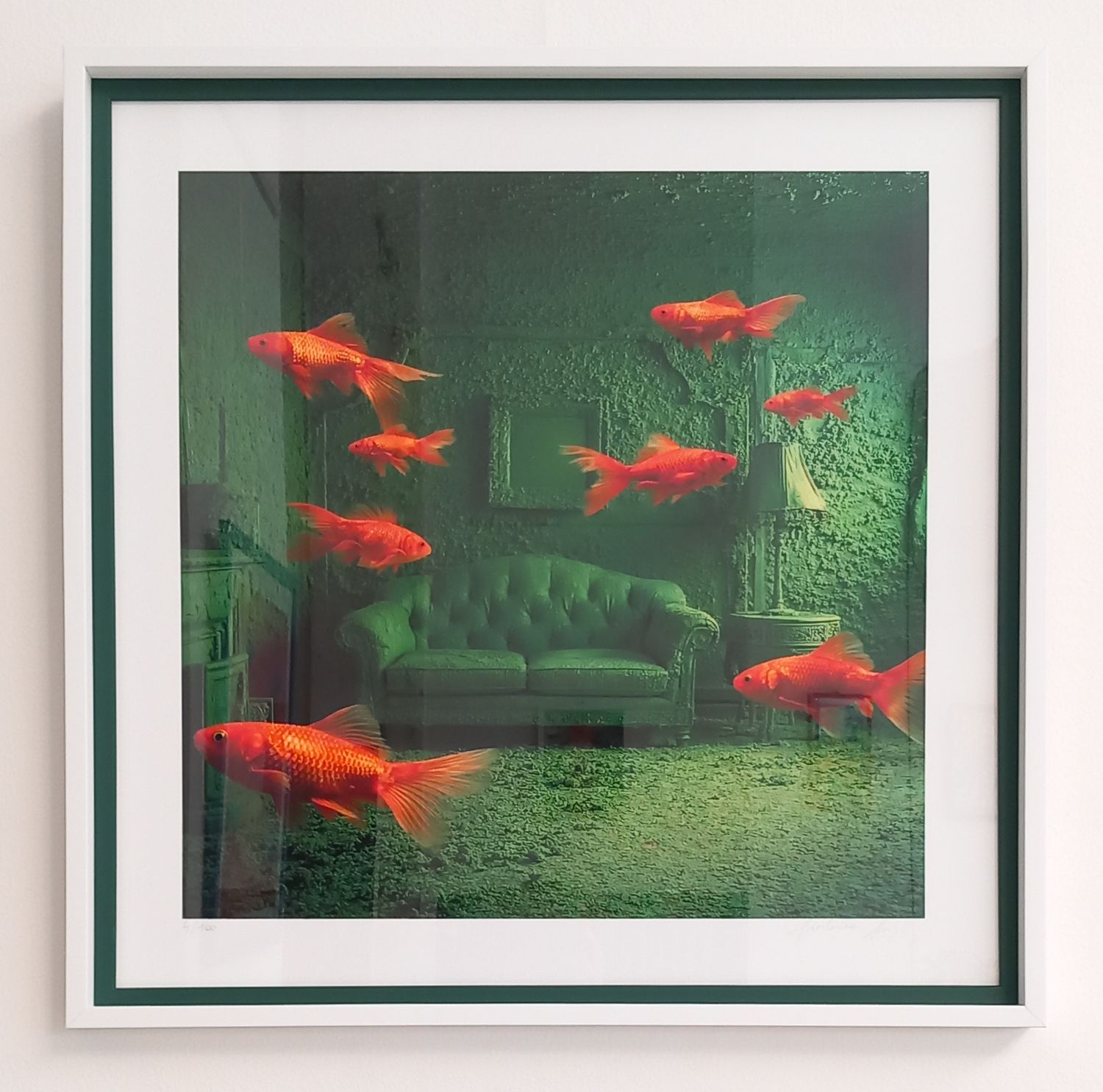 LUGLI - Green room - con cornice