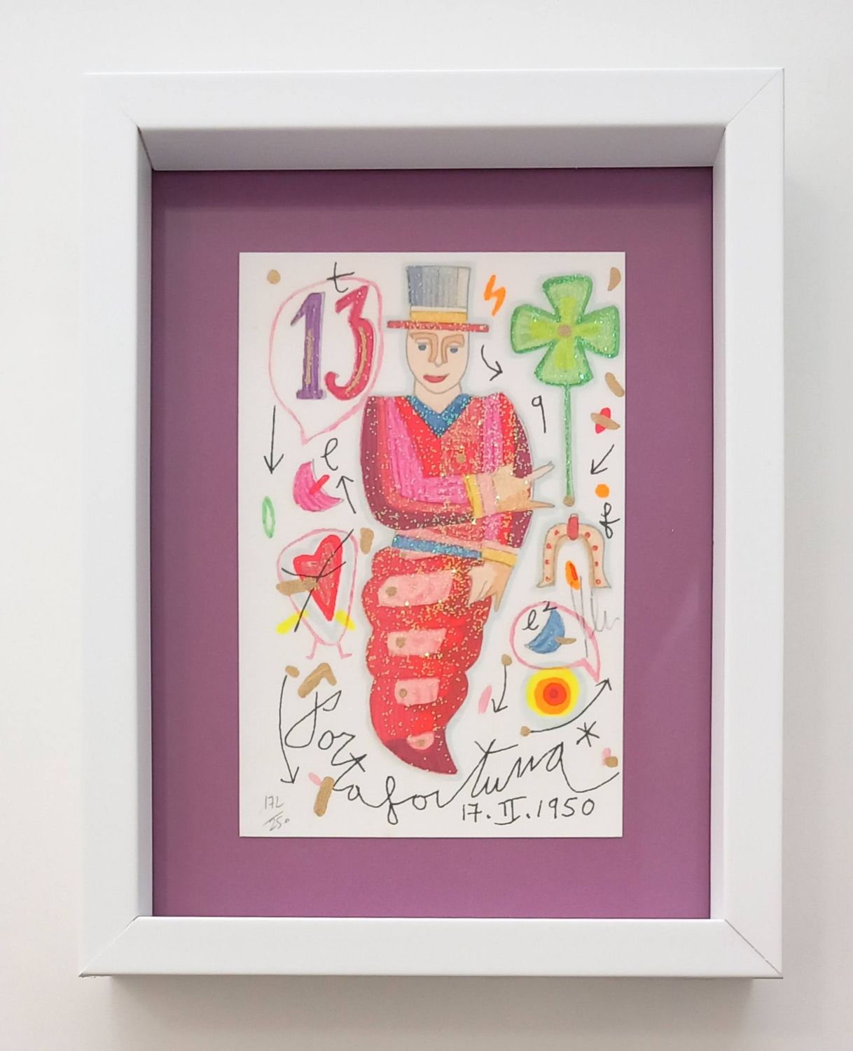 MUSANTE - Portafortuna - con cornice