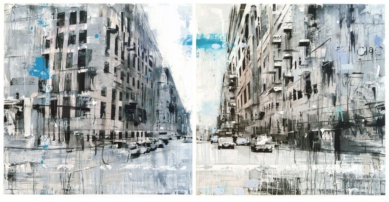 CESTARI - Milano celeste (dittico separabile)