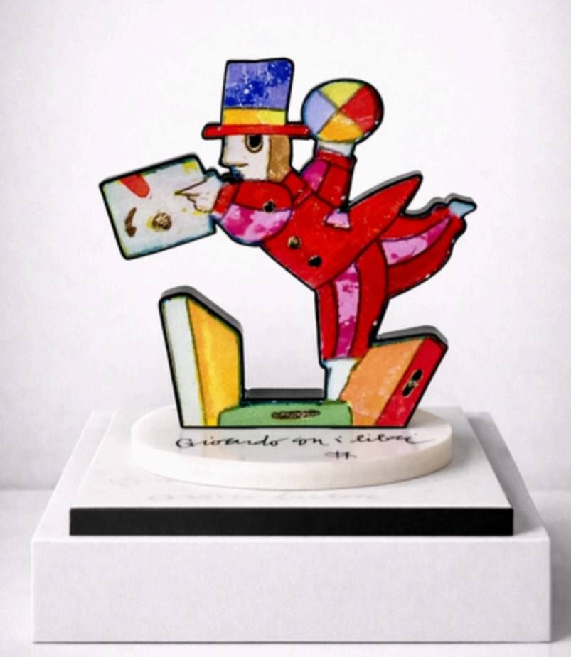 MUSANTE - Giocando con i libri - scultura