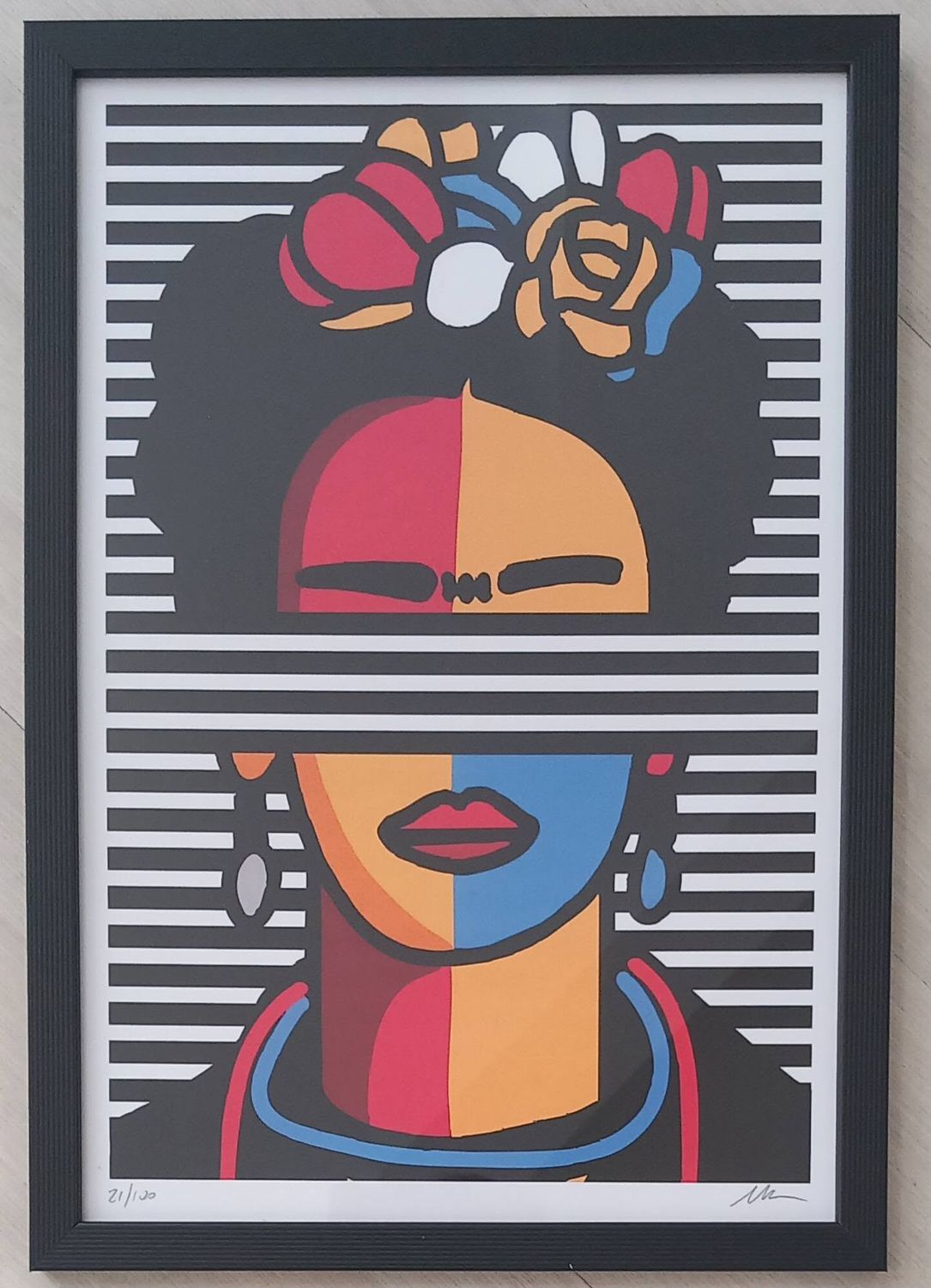 MELKIO - Frida - con cornice