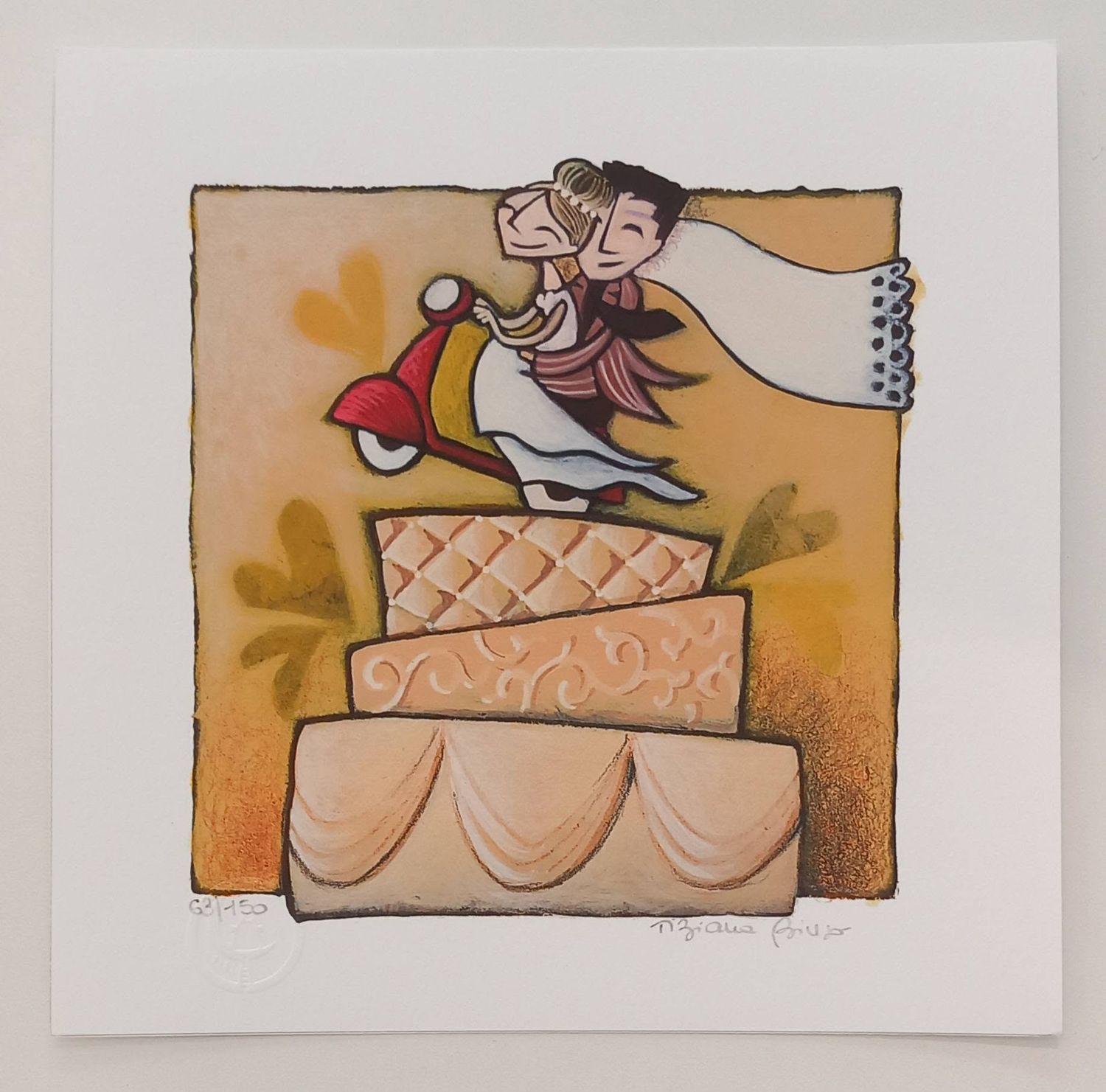 BIUSO - Torta nuziale