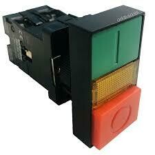 PULSADOR 22 MM. DOBLES EBASEE CON LUZ