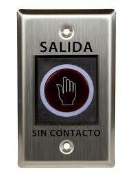 BOTÓN SALIDA PROXIMIDAD SENSOR LÁSER  ZK-TLEB102