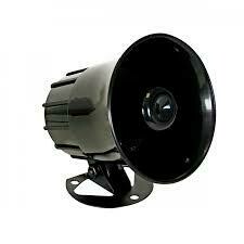 SIRENA 1 SONIDOS 110 Db, 15W -12Vdc