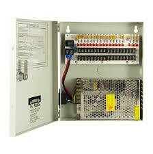 FUENTE REGULADA 9 CÁMARAS 110V/ 12 VDC 10 AMP​
