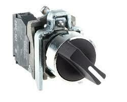 SELECTOR 22 MM METALICO 2 POSICIÓN / 1 NO XB4-BD21