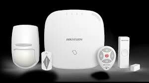 KIT DE CENTRAL DE ALARMA INALÁMBRICA 3G/4G / WIFI / LECTOR DE TARJETA HIKVISION