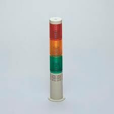 TORRES SEÑALIZACIÓN INCANDESCENTES 70 MM. / 15 W.  3 PISOS CON SONIDO