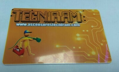 TAG TARJETA ACCESOS LOGO PERSONALIZADO