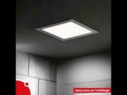 LAMPARAS LED CUADRADAS 17 X17