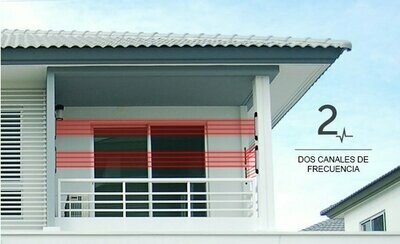 ​SENSOR FOTOBEAM PARA EXTERIOR | 60M | ACTIVO | DOBLE HAZ