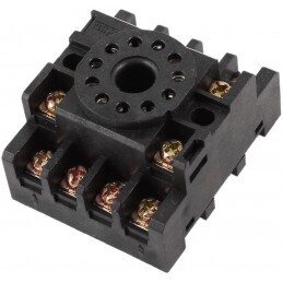 BASES PARA RELAYS, TIMERS, SUPERVISORES PIN REDONDOS
