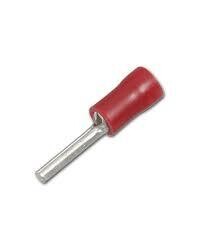 TERMINAL AISLADO TIPO PIN  MODELO PIN-1.25 ROJO