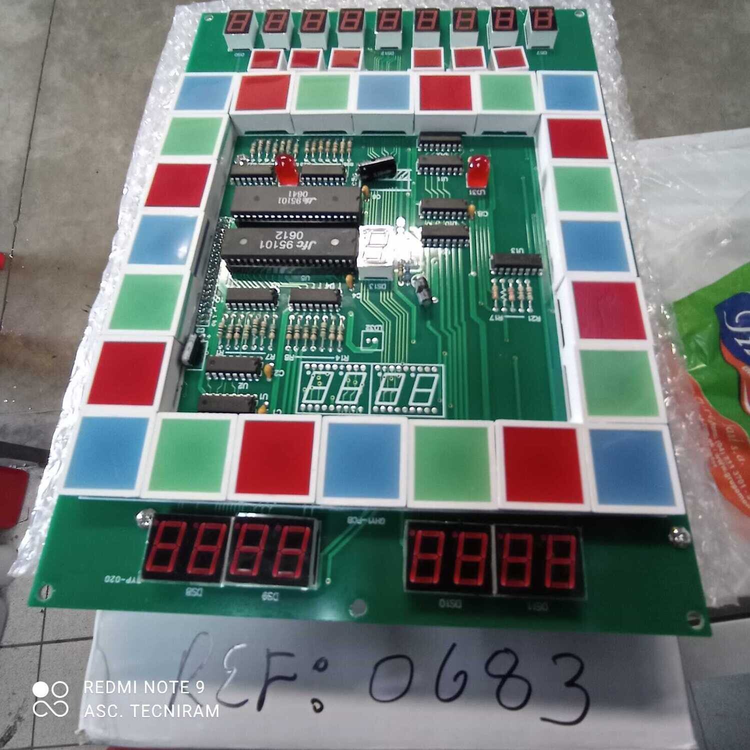 TARJETA MAQUINA DE JUEGO VERDE TAIWAN