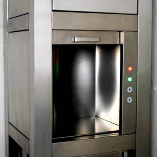 ASCENSOR COCINA / CARGA, TIPO :: 1- VALOR : $ 6700.00 + IVA. /  55KG / 2 - 3 PARADAS / 0.50 M / SEG / AREA CABINA  45 X 80 CM/ PUERTAS MANUALES EN ACERO