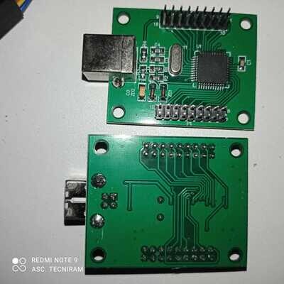 TARJETA USB PARA PC  JAMMA  VIDEO JUEGOS