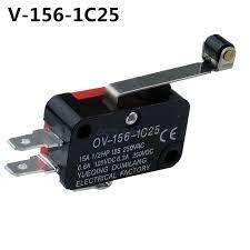 MICRO SWITCHR DE RUEDA CORTA   163-A 250VAC