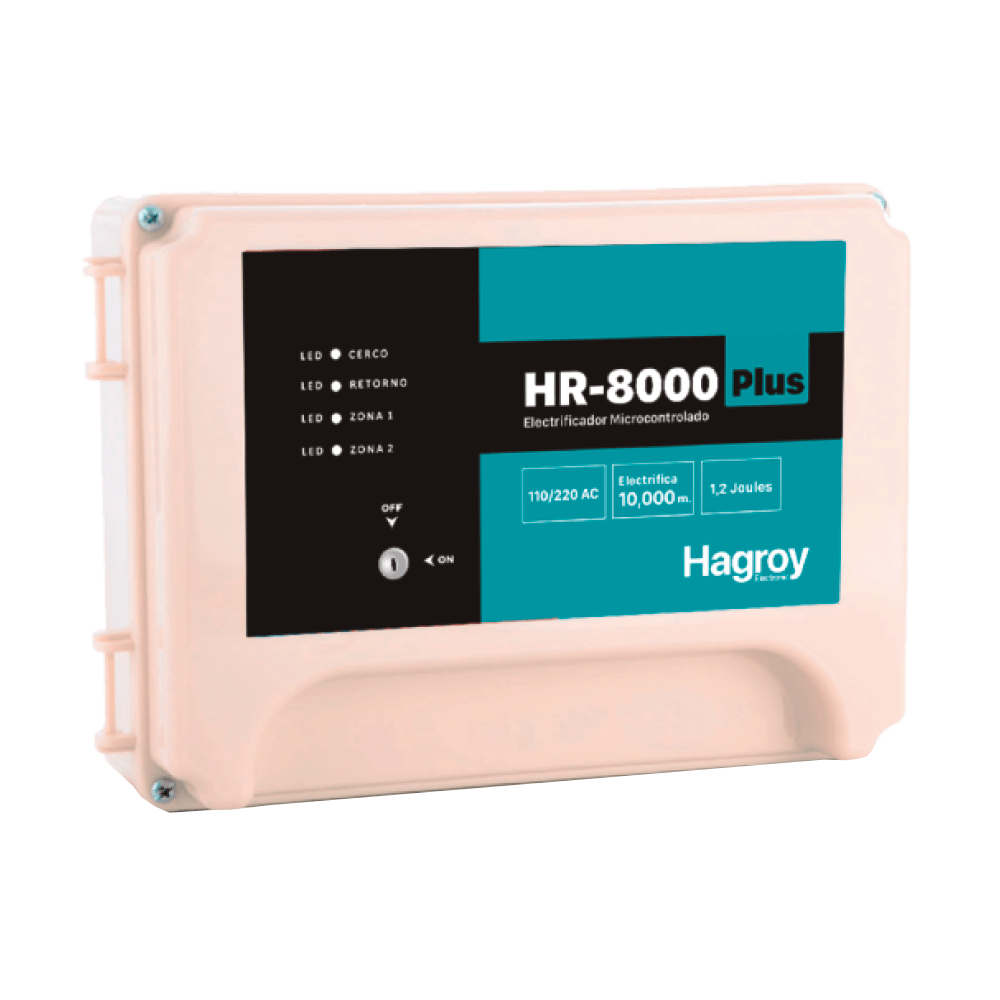 HAGROY ENERGIZADOR HR-8000 PLUS  (10.000 MTS)