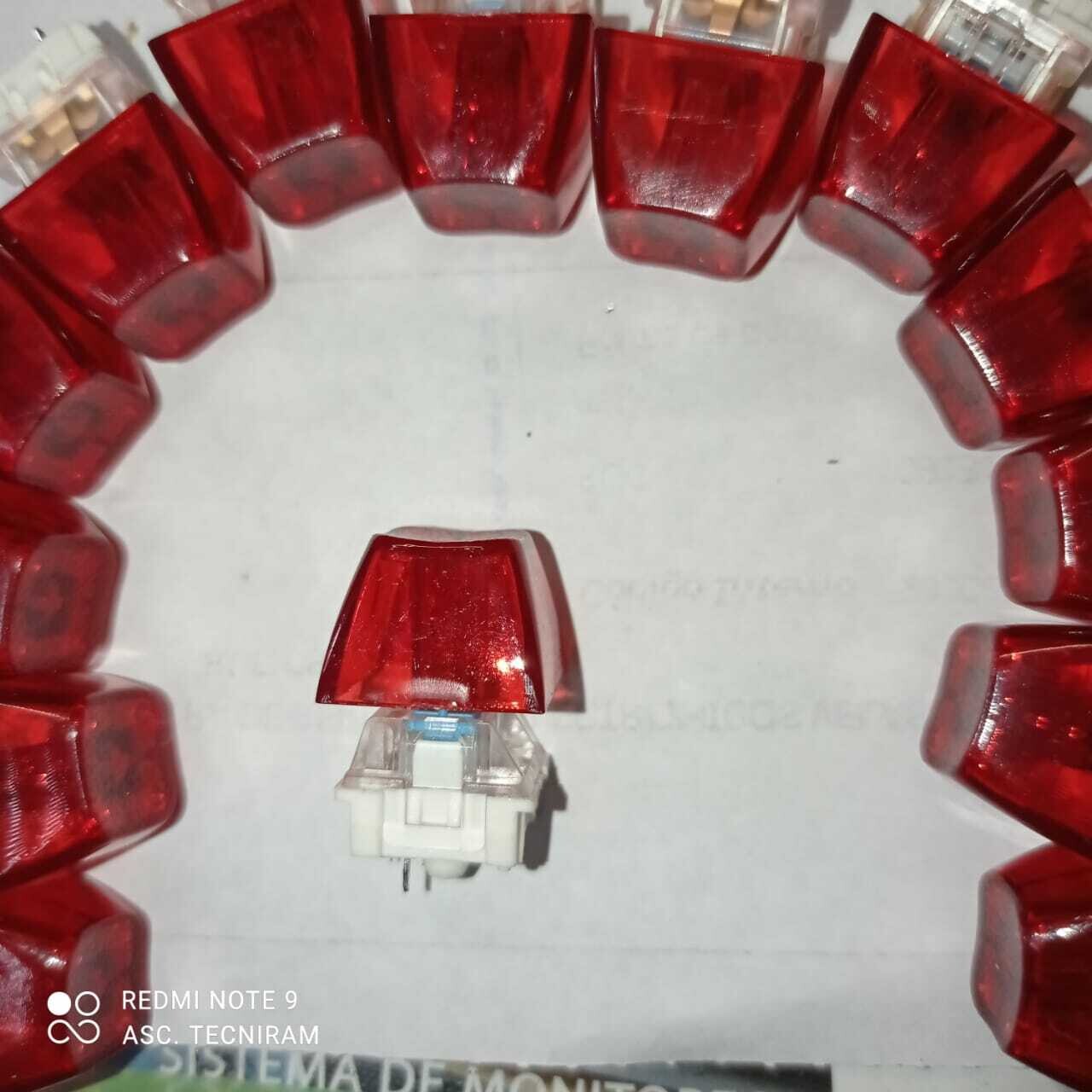 PULSADOR LED ROJO