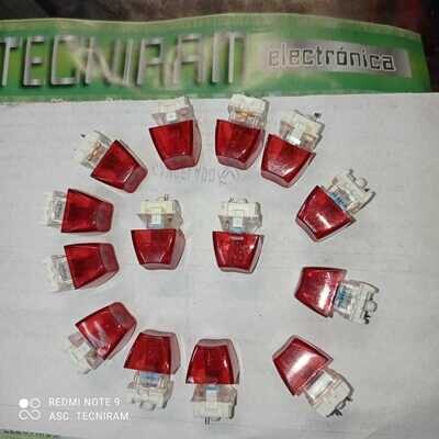 PULSADOR LED ROJO