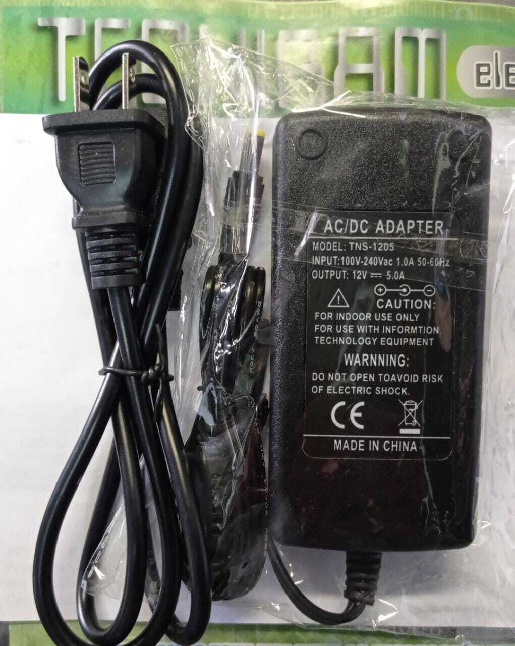 FUENTE REG. 110V-240 / 12VDC-5 AMP