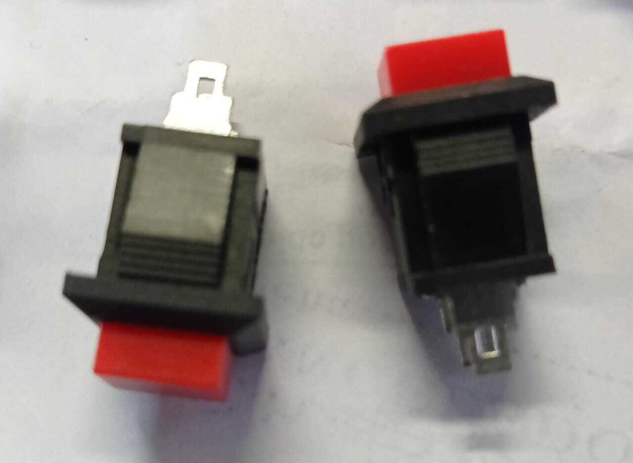 INTERRUPTOR PULSADOR ROJO RESET TRAGAMONEDAS (NO)