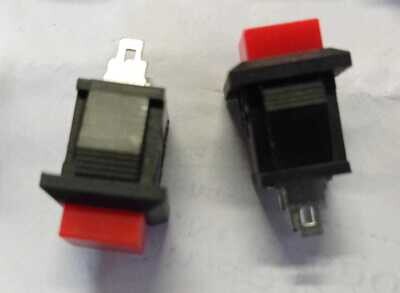 INTERRUPTOR PULSADOR ROJO RESET TRAGAMONEDAS (NO)