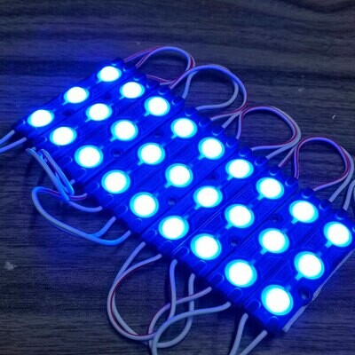 MODULO LED COLOR AZUL  12VDC