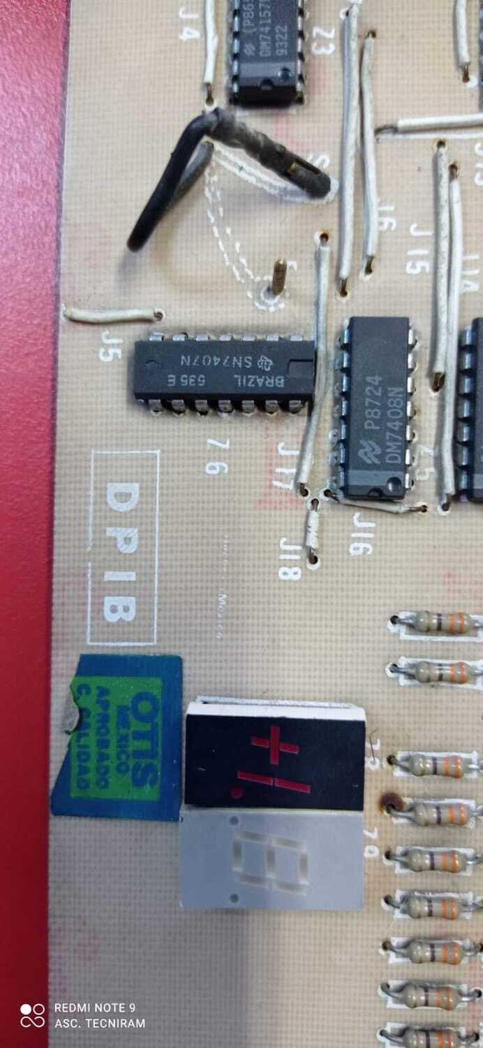 OTIS DIPB TARJETA INDICADOR PISO