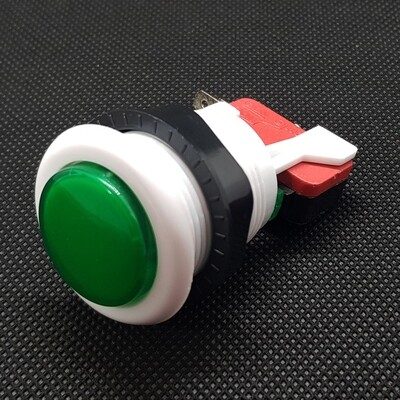PULSADOR 27 MM MAQUINA JUEGOS VERDE