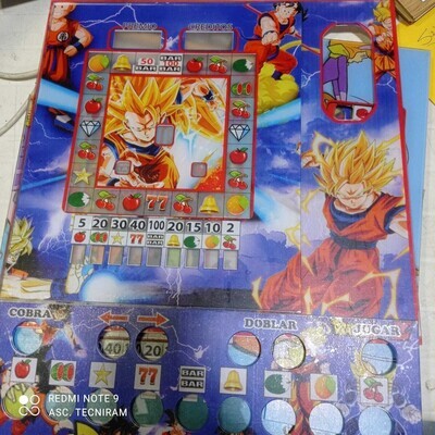 ACRILICO MAQUINA DE JUEGO   BOTON  (JUEGO 3 PIEZA)