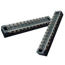 TB​-1512L  BORNERA  NEGRAS CON TAPA TRANSPARENTE 15A *-12P