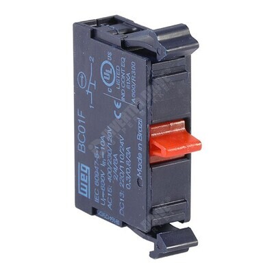 PULSADOR LUMINOSO WEG + 2NC