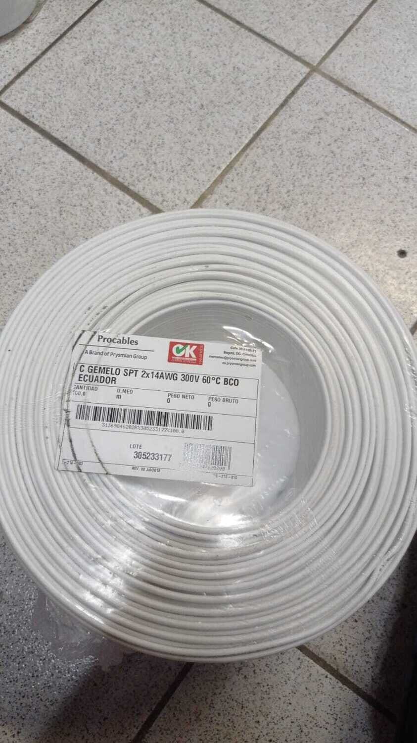 CABLE GEMELO PIATINA SPT 2×14 – Procables