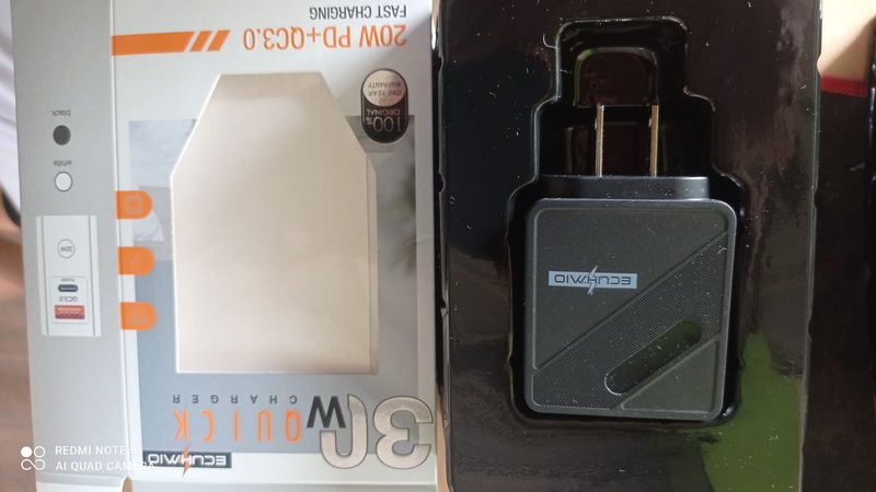 CARGADOR ECUHMIO 120W DOBLE SALIDA