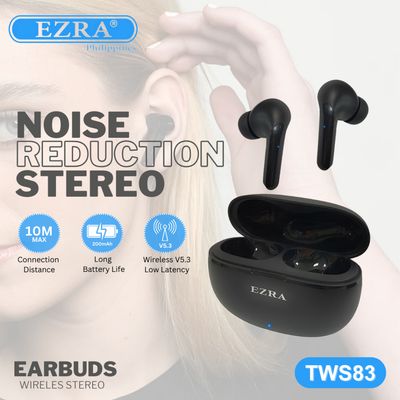 AURICULARES INALAMBRICOS EARPODS NEGRO MODELO TWS90 EZRA